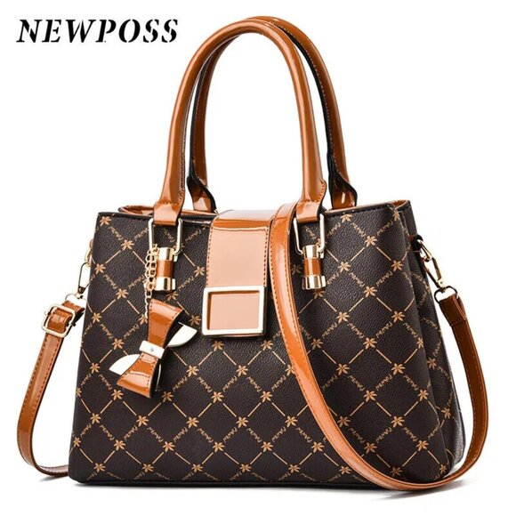 Woman Bag Female Hand Tote Messenger Shoulder Bag Lady HandBag Luxury - Picture 1 of 11